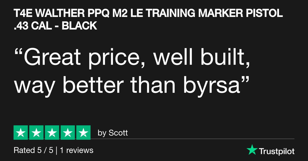 Trustpilot ppq m2 .43 caliber marker review